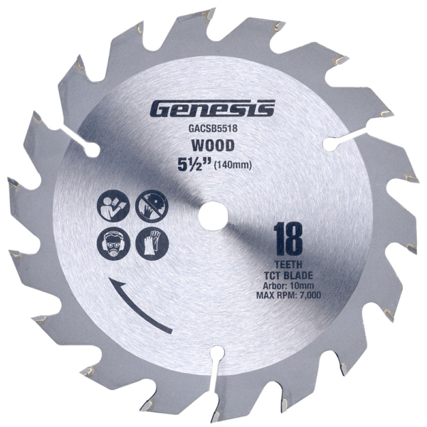 51/2" TCT Circular Saw Blade Genesis Power Tools