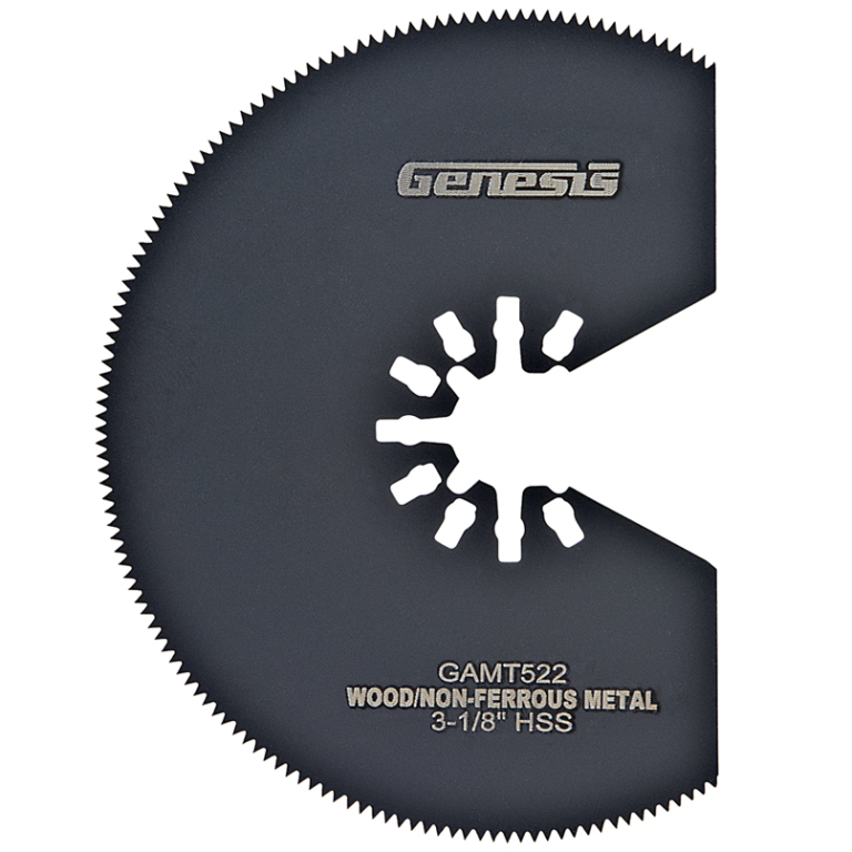 31/8" HSS Segmented Saw Blade Master Pack 6 Genesis Power Tools