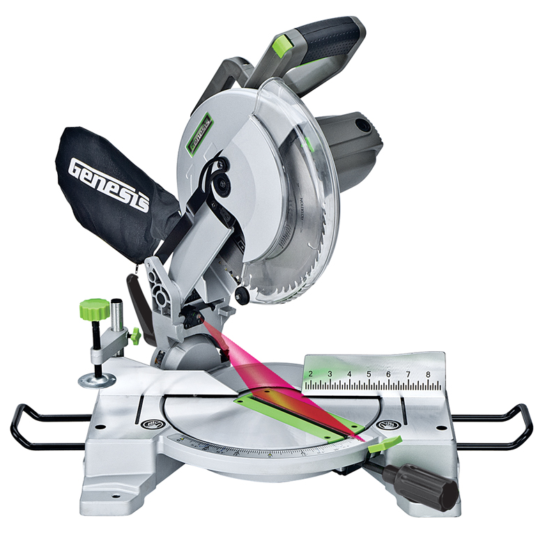 15 AMP 10" Compound Miter Saw With Laser